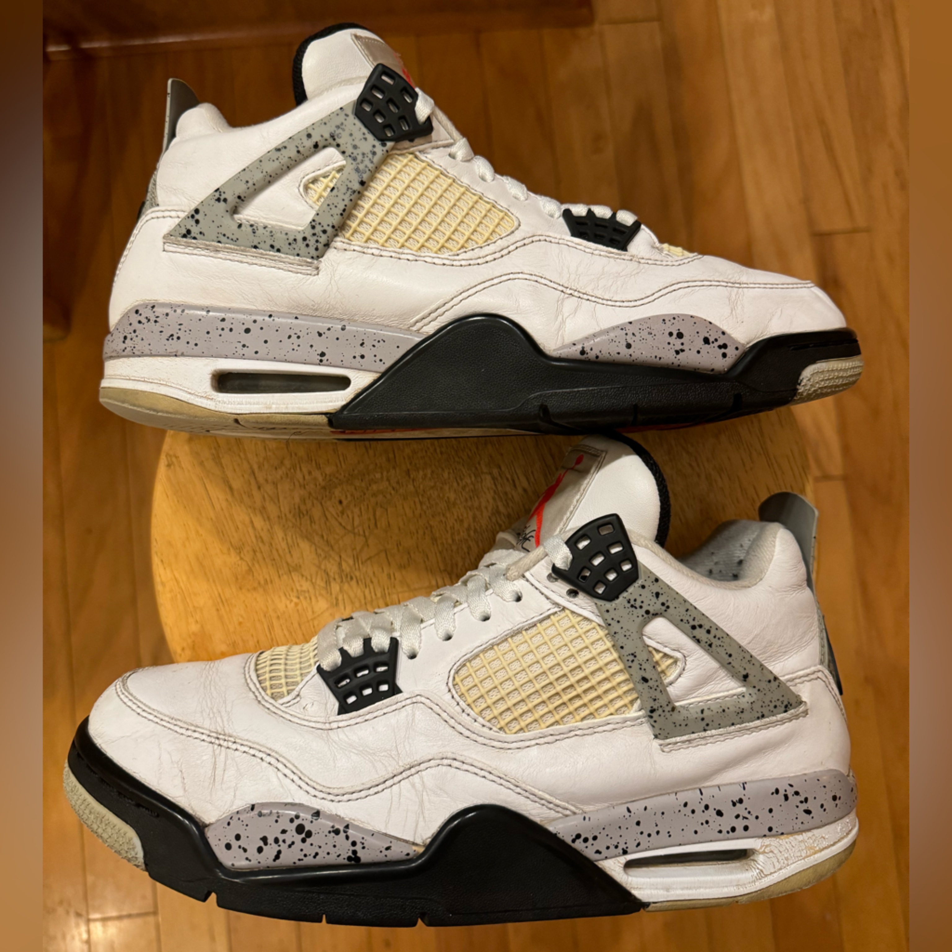 Jordan 4 White Cement